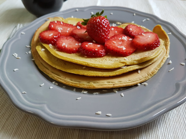 Panquecas de coco