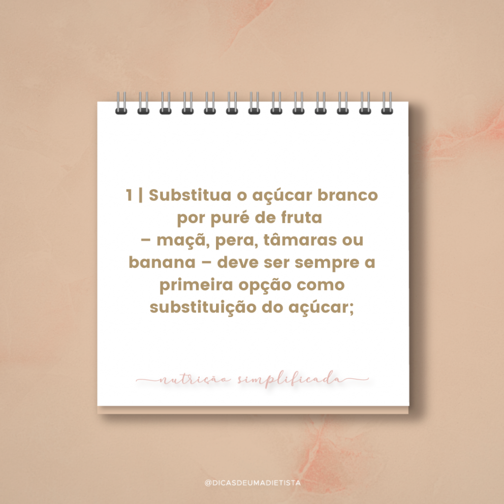 Truques para tornar as sobremesas mais saudaveis