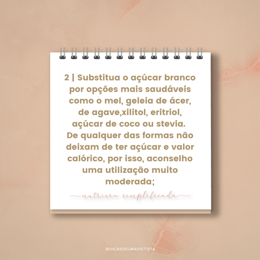 Truques para tornar as sobremesas mais saudaveis