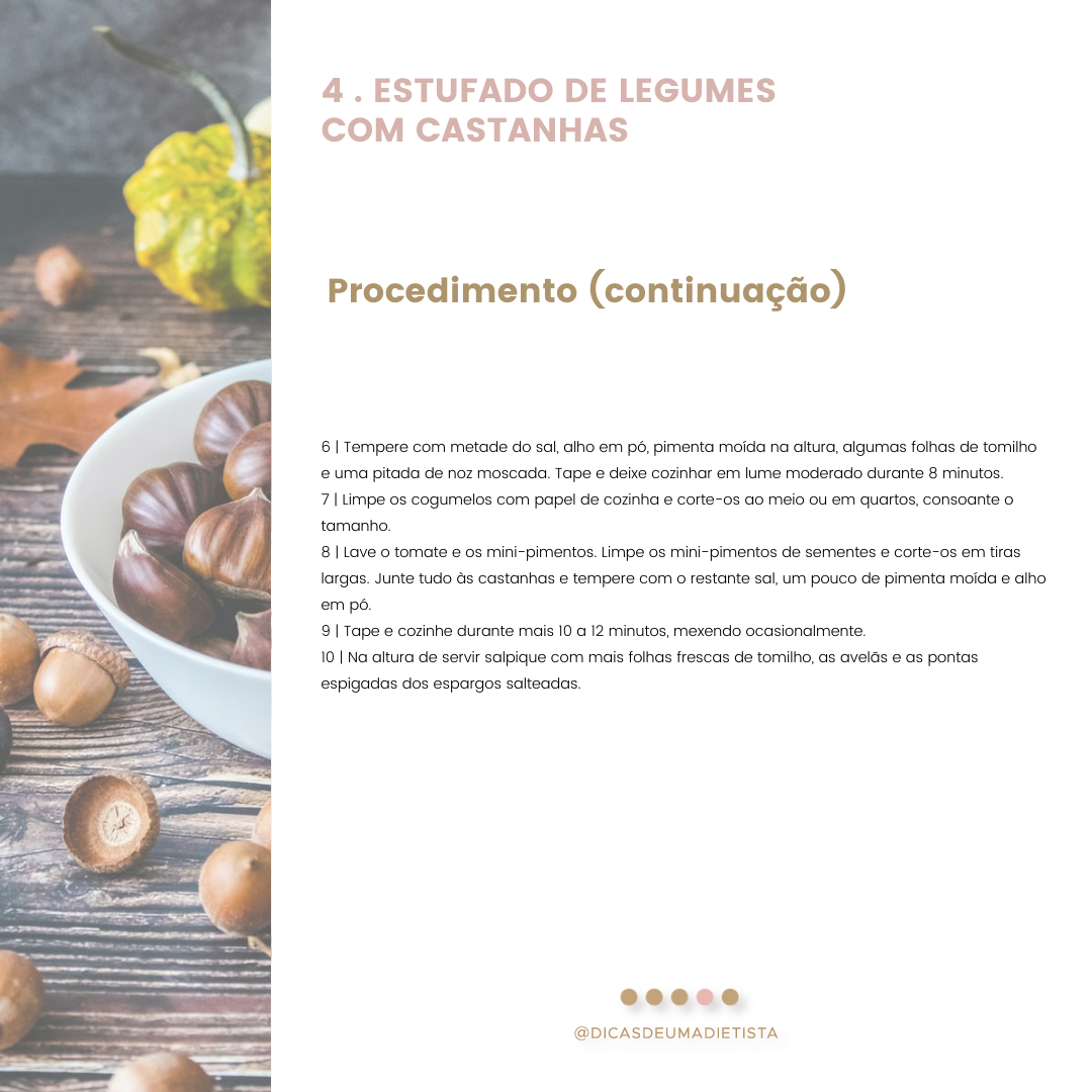 Receitas saudáveis com castanhas