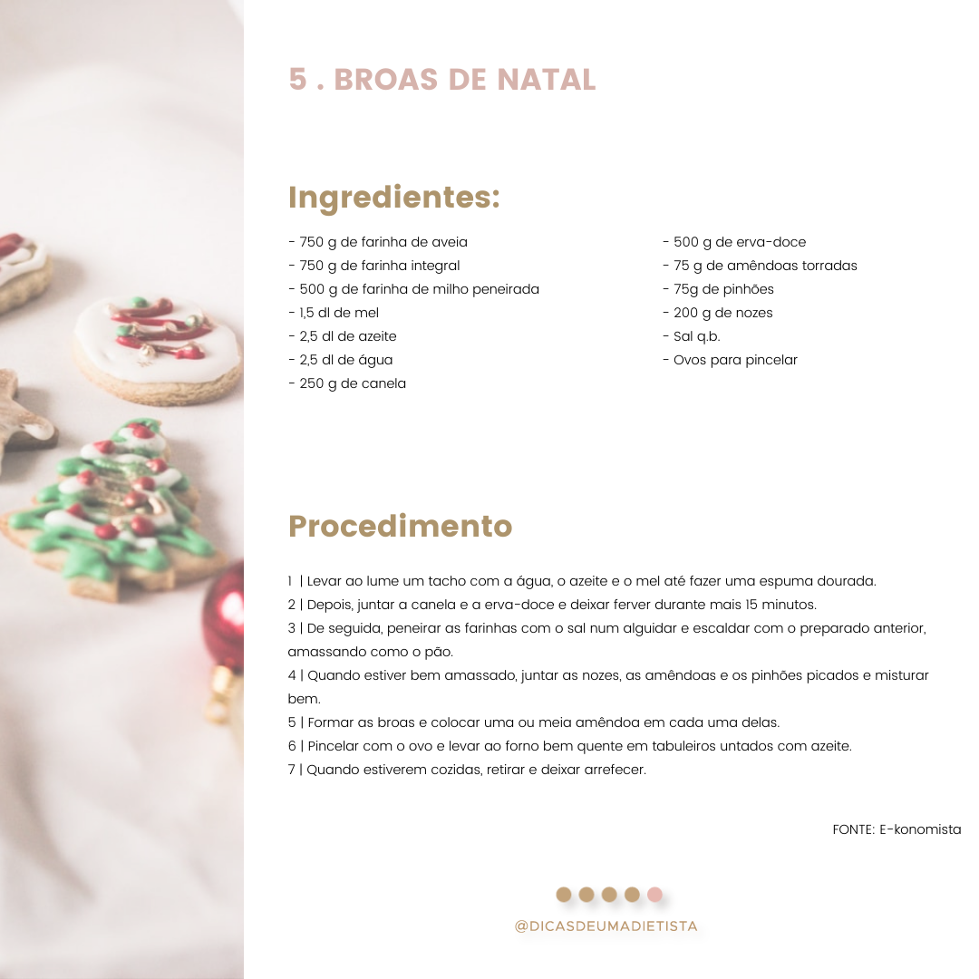 5 Sugestões sobremesas para a mesa de Natal