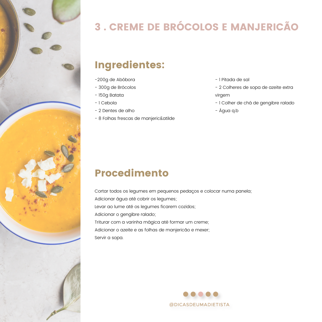 receitas de sopas saudáveis