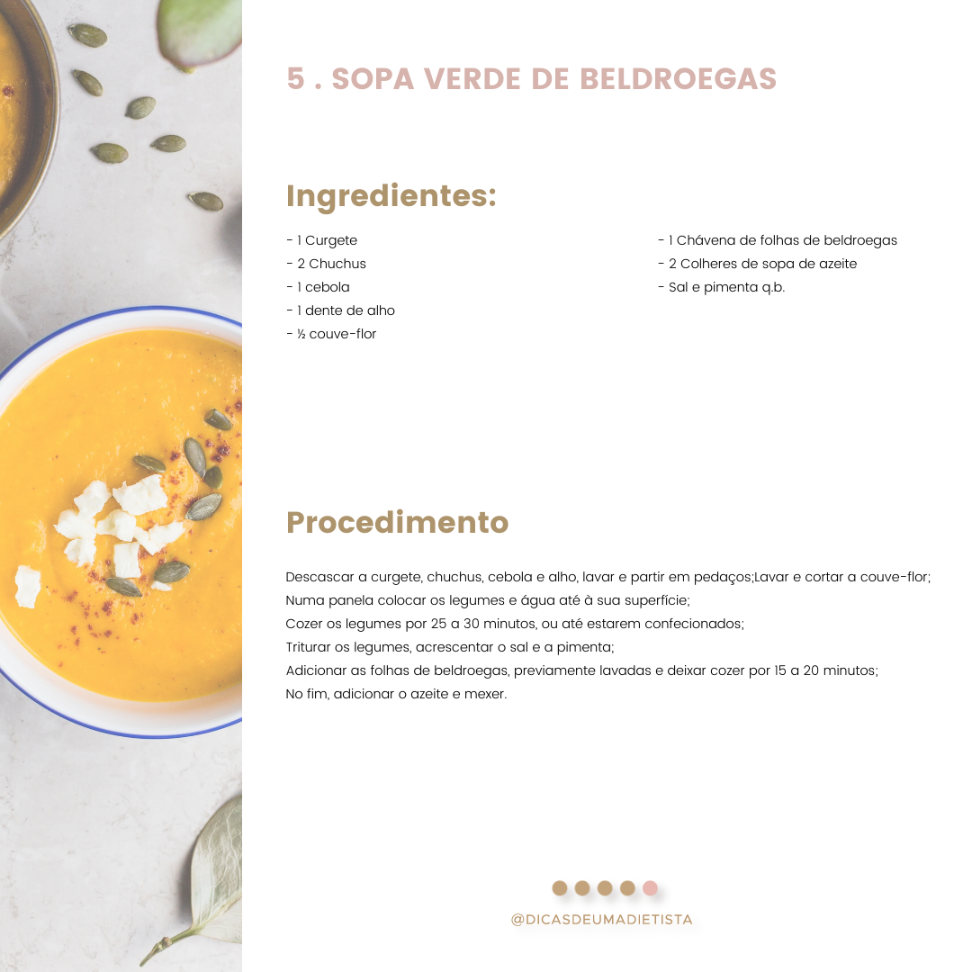 receitas de sopas saudáveis