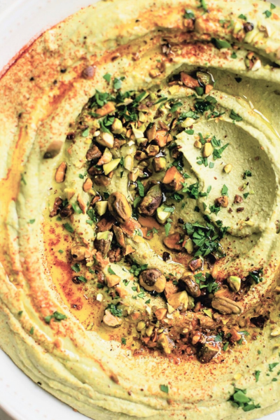 Húmus de Pistachio! Uma entrada que vai ter de experimentar!