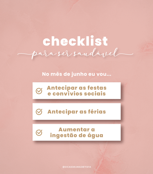 O que fazer para ser saudável?